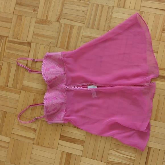 La SENZA Other - Y2k hot pink La Senza chemise